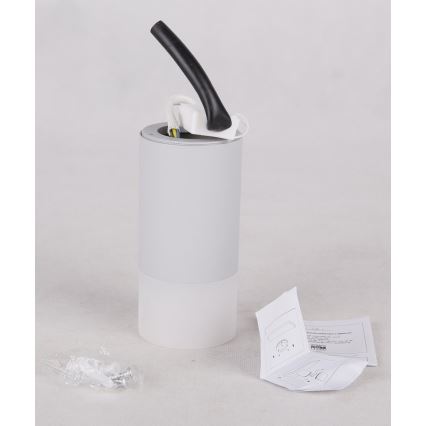 Foco TUBA 1xGU10/15W/230V gris/blanco