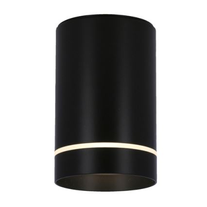Foco TUBA 1xGU10/15W/230V negro