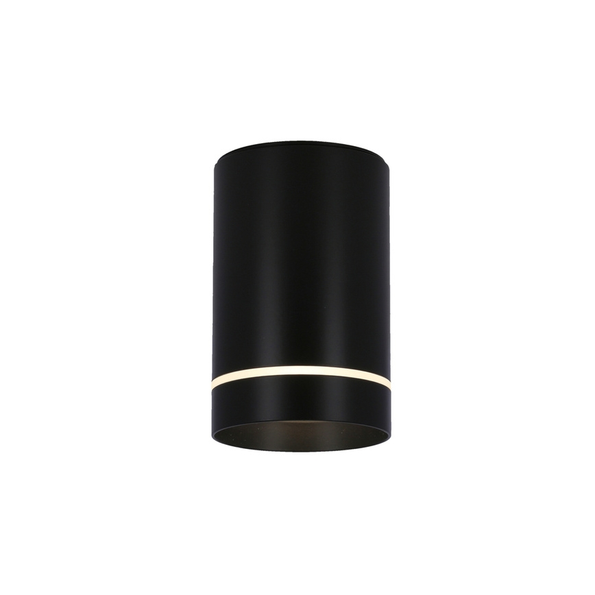 Foco TUBA 1xGU10/15W/230V negro