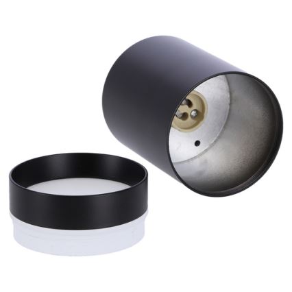 Foco TUBA 1xGU10/15W/230V negro