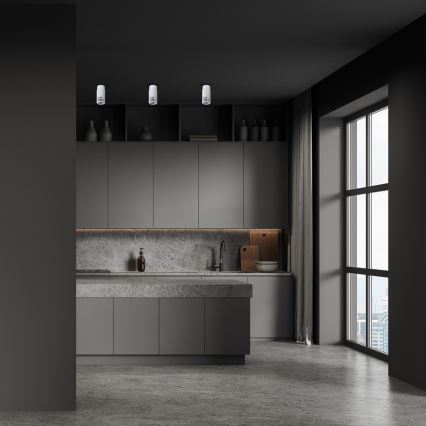 Foco VERTICAL 1xGU10/8W/230V blanco