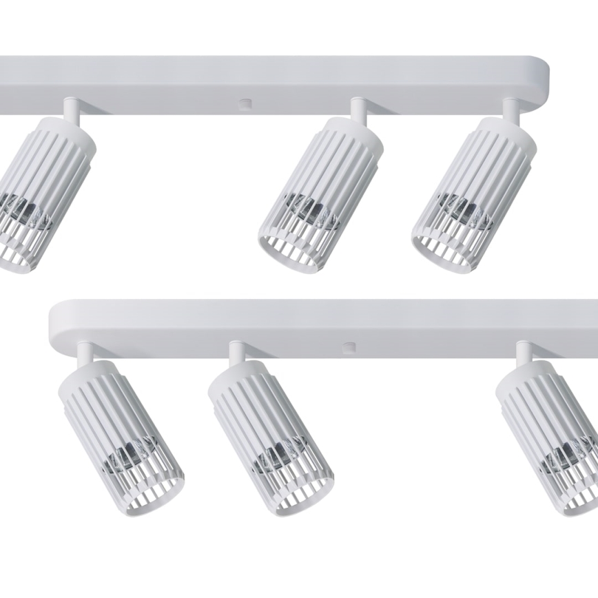 Foco VERTICAL 6xGU10/8W/230V blanco