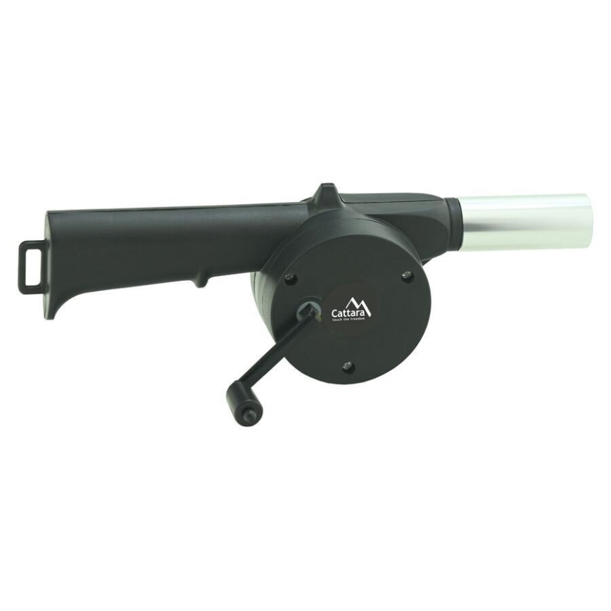 Fuelle mecánico para parrilla negro