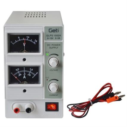 Fuente de alimentación de laboratorio 1502A 0-15V/0-2A