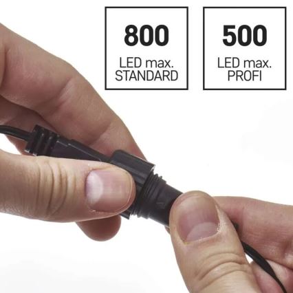 Fuente de alimentación para luces navideñas conectables, 230 V, IP44