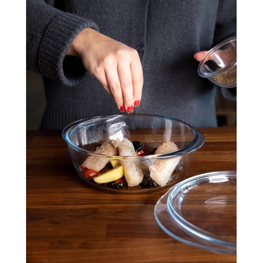 Fuente para hornear con tapa PYREX 2,1 l