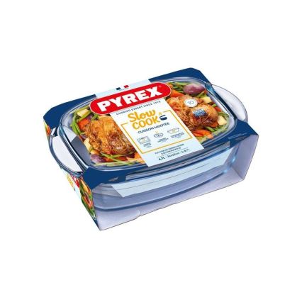Fuente para hornear con tapa PYREX 6,7 l