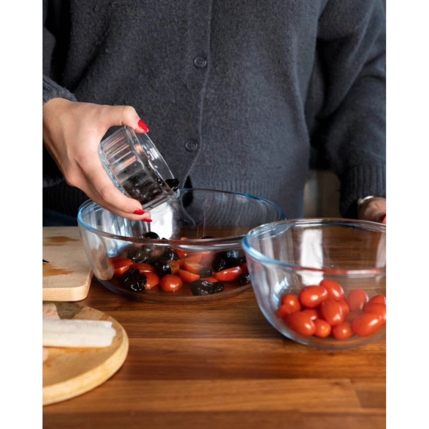 Fuente para horno con tapa PYREX 1,3 l