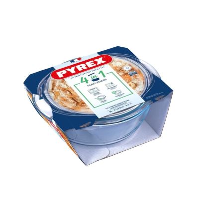 Fuente para horno con tapa PYREX 3 l