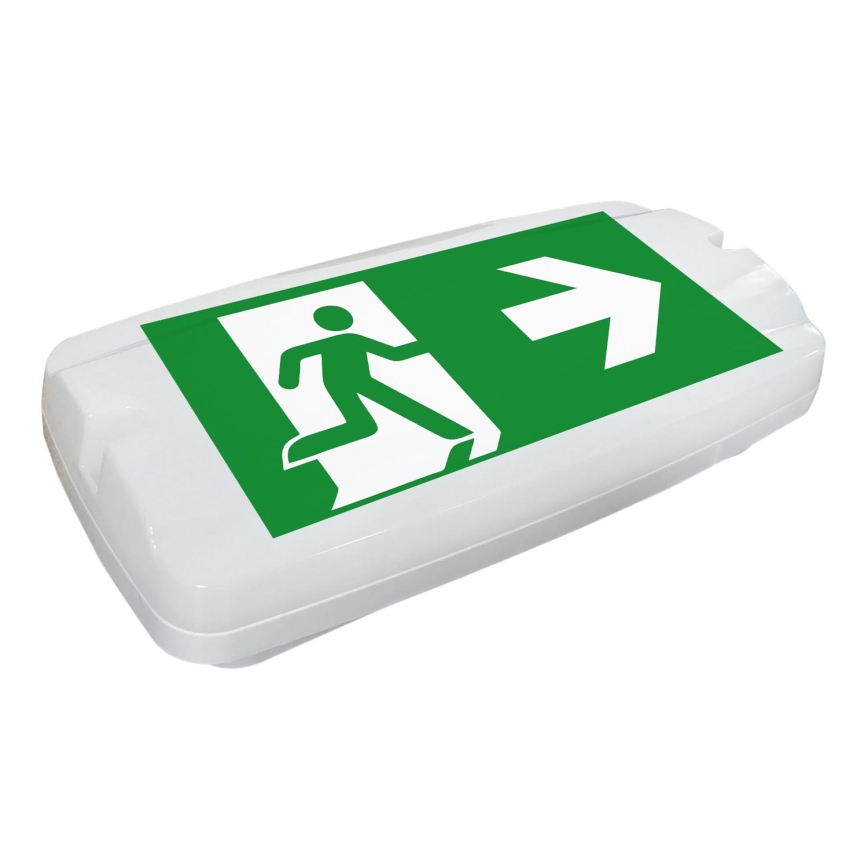 Fulgur 26201 - Luz de emergencia LED SAFEBOY LED/6W/230V IP65 6500K