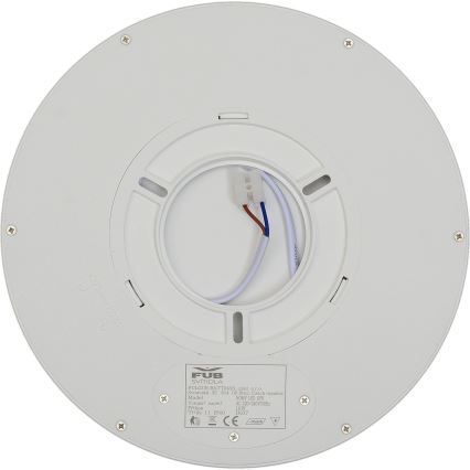 Fulgur 41810 - Plafón LED NOMY LED/18W/230V 3000/4000/6000K IP40 diá. 23 cm blanco