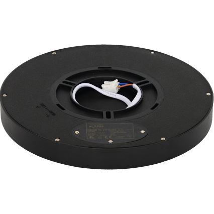 Fulgur 41811 - Plafón LED NOMY LED/18W/230V 3000/4000/6000K IP40 diá. 23 cm negro