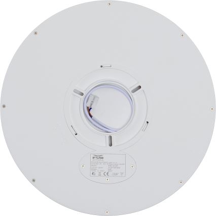Fulgur s-42586 - Plafón LED con sensor de movimiento NOMY-S LED24W/230V 3000/4000/6000K IP40 diá. 30 cm blanco