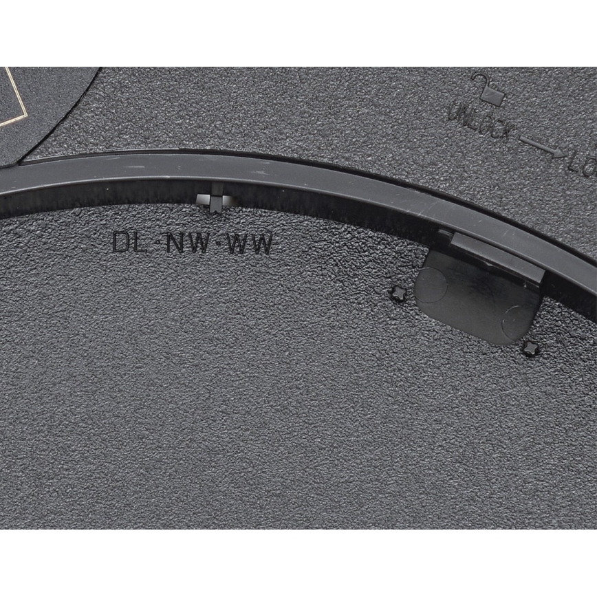 Fulgur s-42591 - Plafón LED con sensor de movimiento NOMY-S LED/40W/230V 3000/4000/6000K IP40 diá. 50 cm negro