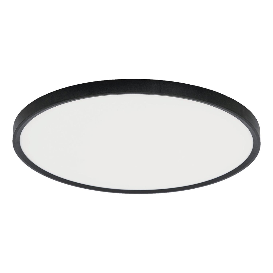 Fulgur s-43040 - Plafón LED regulable NOMY-RC LED/40W/230V 3000/4000/6500K Ø 50 cm IP40 negro + control remoto