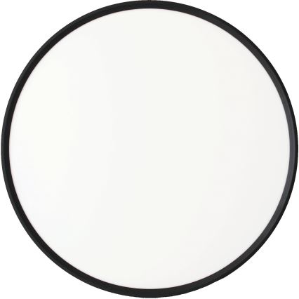 Fulgur s-43042 - Plafón LED regulable NOMY-RC LED/50W/230V 3000/4000/6500K diámetro 60 cm IP40 negro + mando a distancia