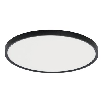 Fulgur s-43042 - Plafón LED regulable NOMY-RC LED/50W/230V 3000/4000/6500K diámetro 60 cm IP40 negro + mando a distancia