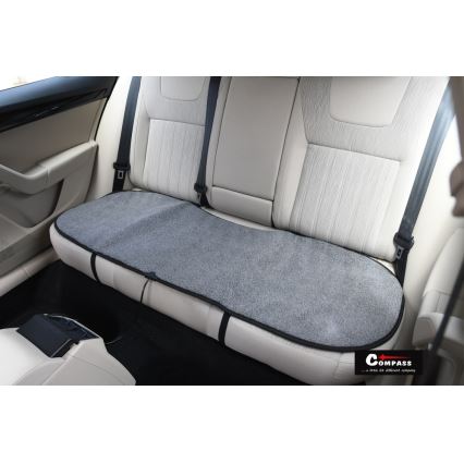 Funda de asiento trasero calefactada con termostato 12V gris
