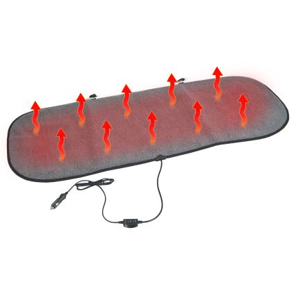 Funda de asiento trasero calefactada con termostato 12V gris