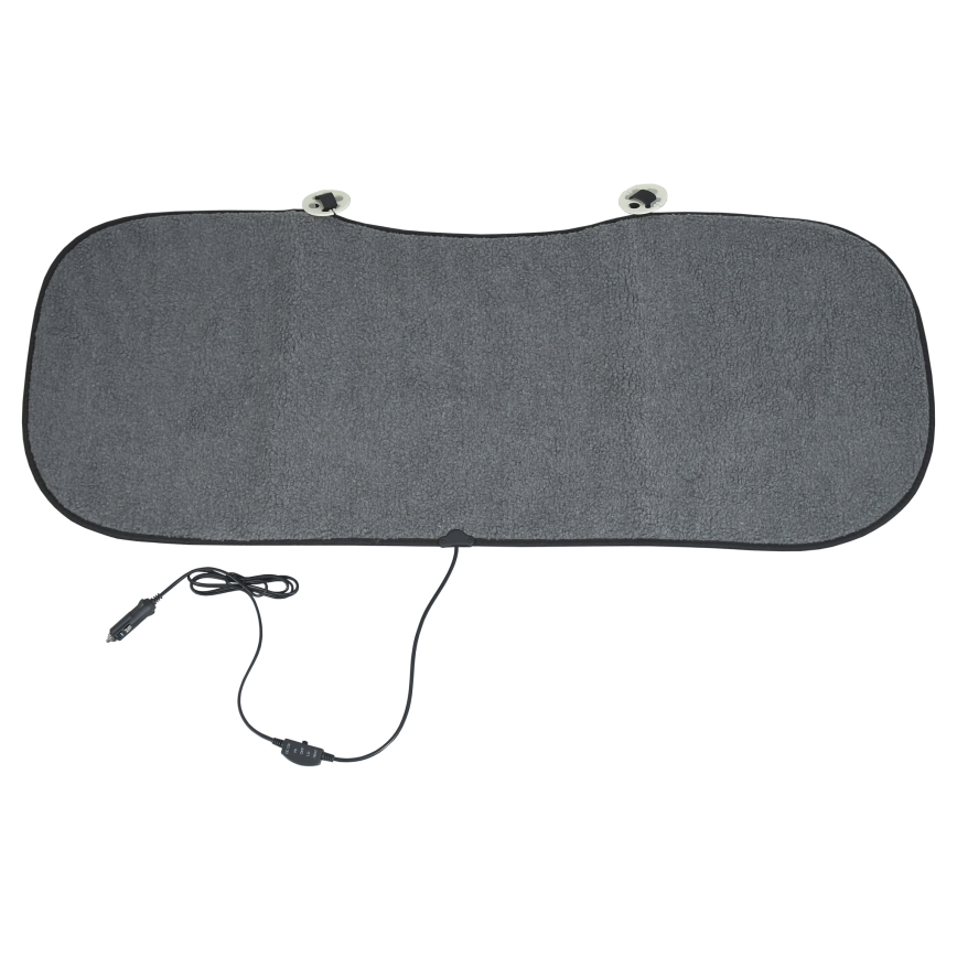 Funda de asiento trasero calefactada con termostato 12V gris