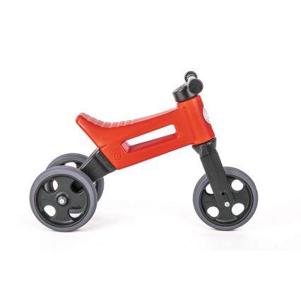 Funny Wheels - Bicicleta de equilibrio 2 en 1 RIDER SPORT rojo/negro