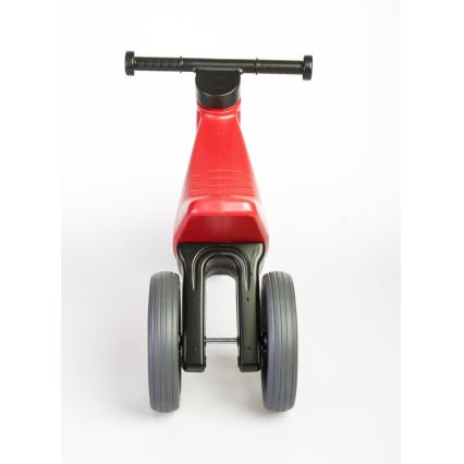 Funny Wheels - Bicicleta de equilibrio 2 en 1 RIDER SPORT rojo/negro