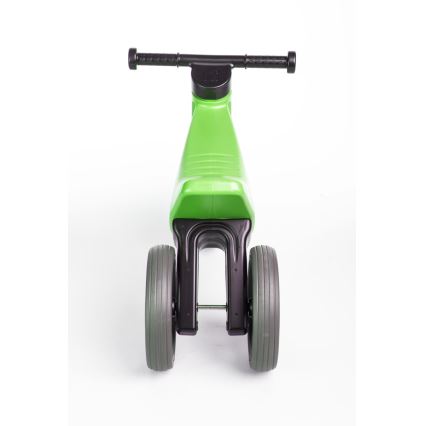 Funny Wheels - Bicicleta sin pedales 2 en 1 RIDER SPORT verde/negro