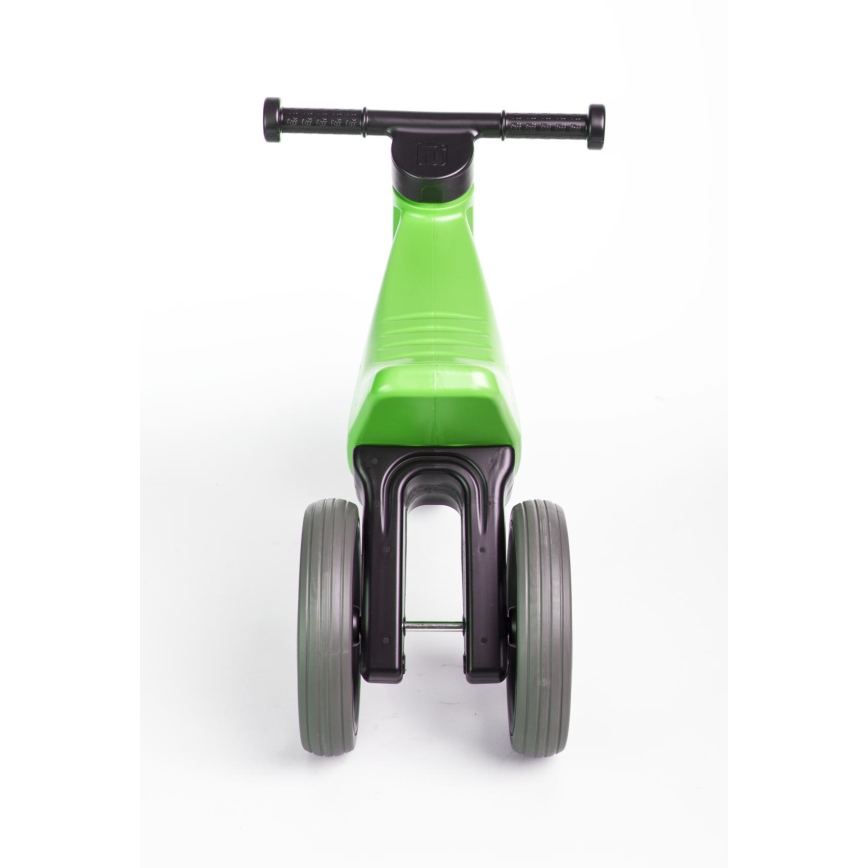 Funny Wheels - Bicicleta sin pedales 2 en 1 RIDER SPORT verde/negro