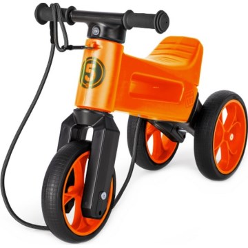 Funny Wheels - Bicicleta sin pedales 2 en 1 RIDER SUPER SPORT naranja/negro