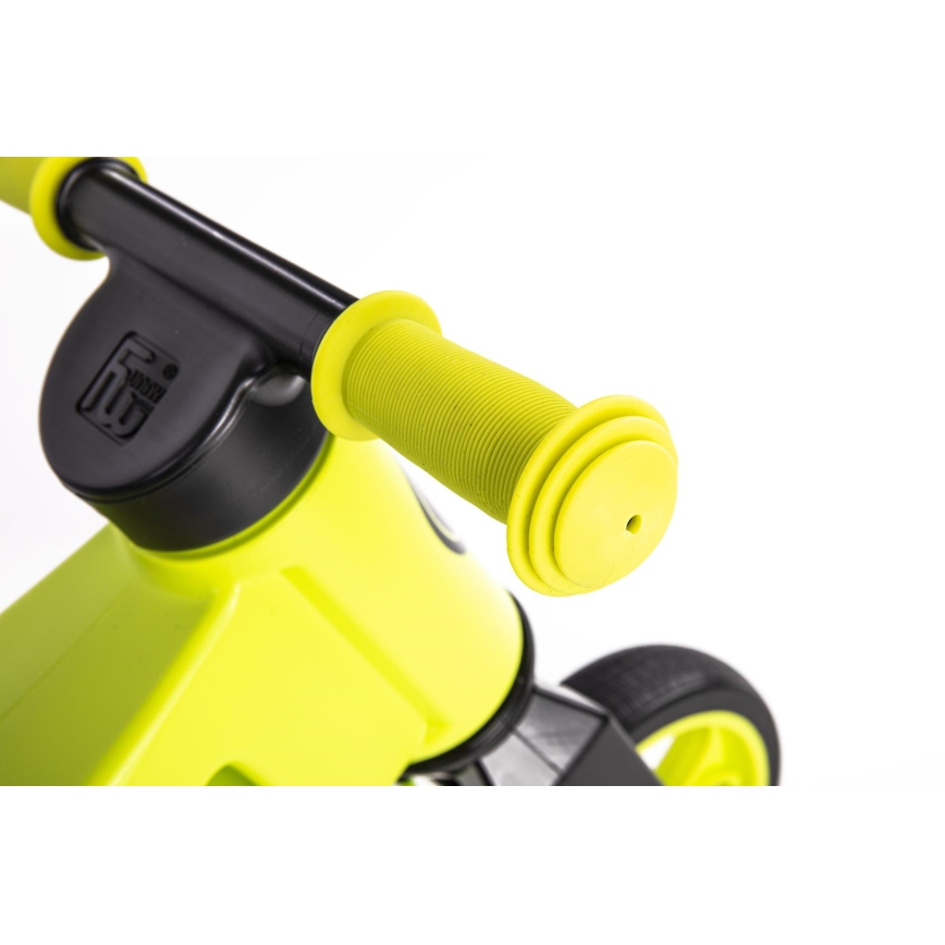 Funny Wheels - Bicicleta sin pedales 2 en 1 RIDER SUPER SPORT verde/negro