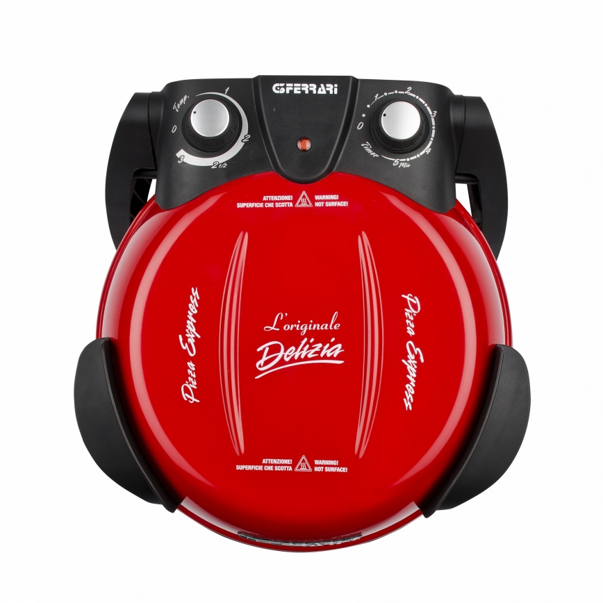 G3Ferrari G1000602 - Horno para pizza DELIZIA 1200W/230V rojo