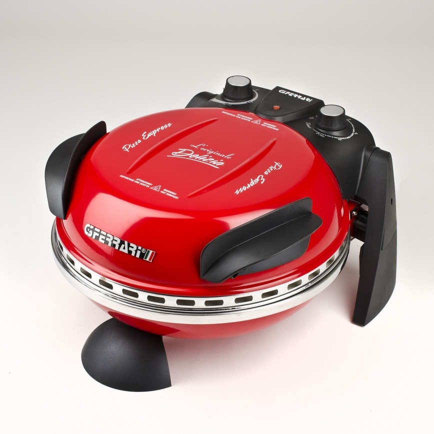 G3Ferrari G1000602 - Horno para pizza DELIZIA 1200W/230V rojo