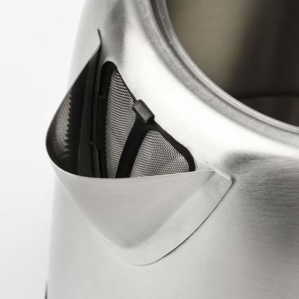 G3Ferrari G1009500 - Hervidor eléctrico de ebullición rápida 1,2 l 1630 W/230 V acero inoxidable/negro