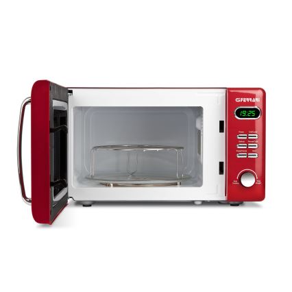 G3Ferrari G1015502 - Microondas con grill 1150 W / 230 V, 20 l, rojo