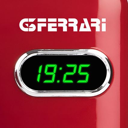 G3Ferrari G1015502 - Microondas con grill 1150 W / 230 V, 20 l, rojo