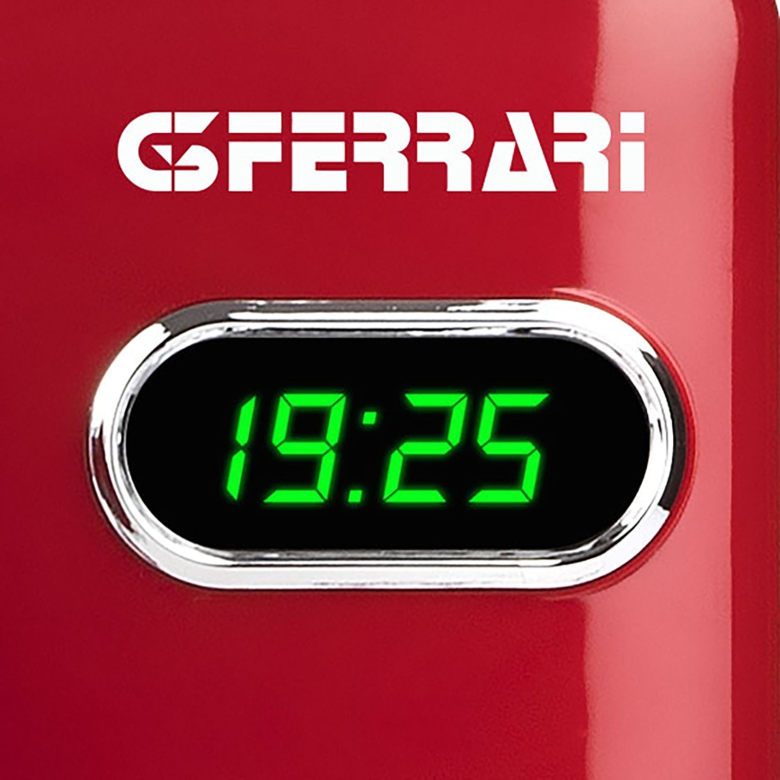 G3Ferrari G1015502 - Microondas con grill 1150 W / 230 V, 20 l, rojo