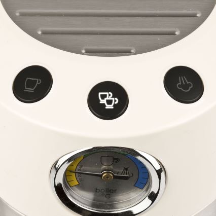 G3Ferrari G1016801 - Cafetera espresso con portafiltro AMARCORD 1350W/230V 15 bar color crema