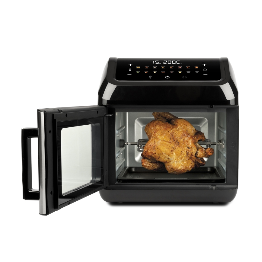 G3Ferrari G1018700 - Horno multifunción FRIGGISANO 1700W/230V 13 l negro/acero inoxidable