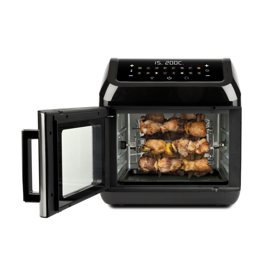 G3Ferrari G1018700 - Horno multifunción FRIGGISANO 1700W/230V 13 l negro/acero inoxidable