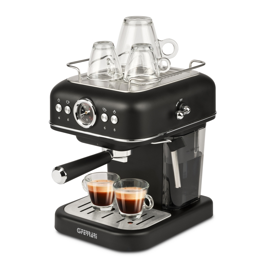 G3Ferrari G1018800 - Cafetera espresso de palanca ALCHIMIA 950W/230V 15 bar negra
