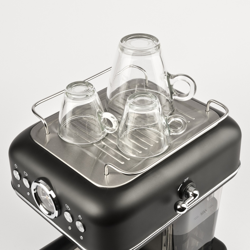 G3Ferrari G1018800 - Cafetera espresso de palanca ALCHIMIA 950W/230V 15 bar negra