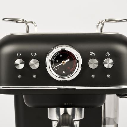 G3Ferrari G1018800 - Cafetera espresso de palanca ALCHIMIA 950W/230V 15 bar negra