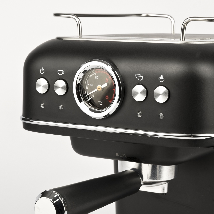 G3Ferrari G1018800 - Cafetera espresso de palanca ALCHIMIA 950W/230V 15 bar negra