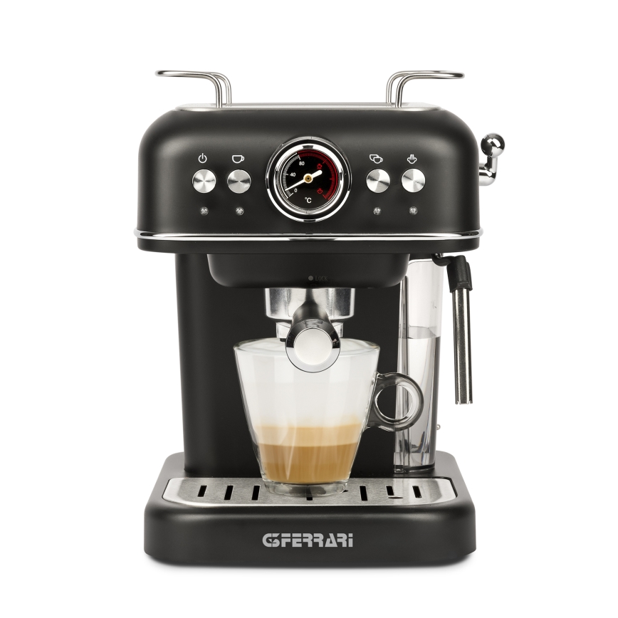 G3Ferrari G1018800 - Cafetera espresso de palanca ALCHIMIA 950W/230V 15 bar negra