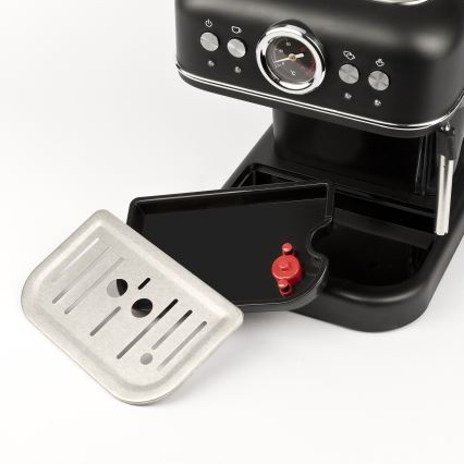 G3Ferrari G1018800 - Cafetera espresso de palanca ALCHIMIA 950W/230V 15 bar negra