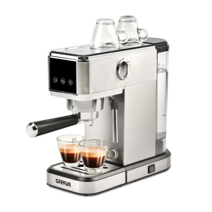 G3Ferrari G1018900 - Cafetera espresso de palanca TIFFANY 1350 W/230 V 15 bar acero inoxidable
