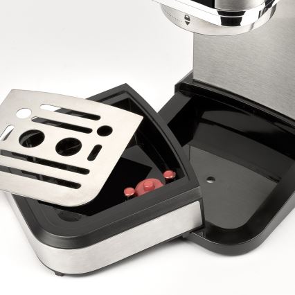 G3Ferrari G1018900 - Cafetera espresso de palanca TIFFANY 1350 W/230 V 15 bar acero inoxidable