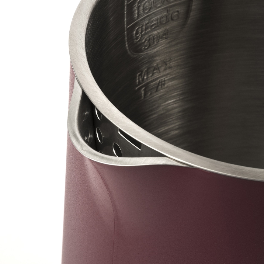 G3Ferrari G1020502 - Hervidor eléctrico rápido 1,7 l 2200W/230V rojo