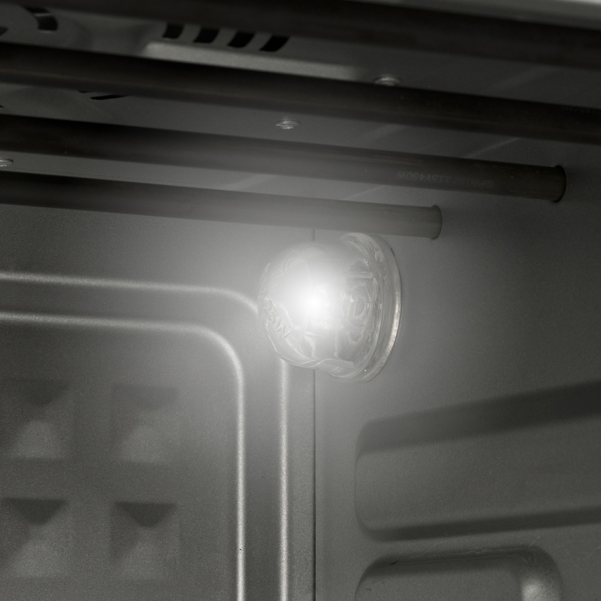 G3Ferrari G1022100 - Horno de convección con freidora de aire 2000 W/230 V 32 L acero inoxidable