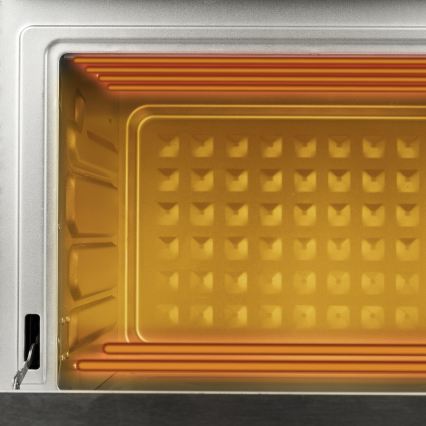 G3Ferrari G1022100 - Horno de convección con freidora de aire 2000 W/230 V 32 L acero inoxidable